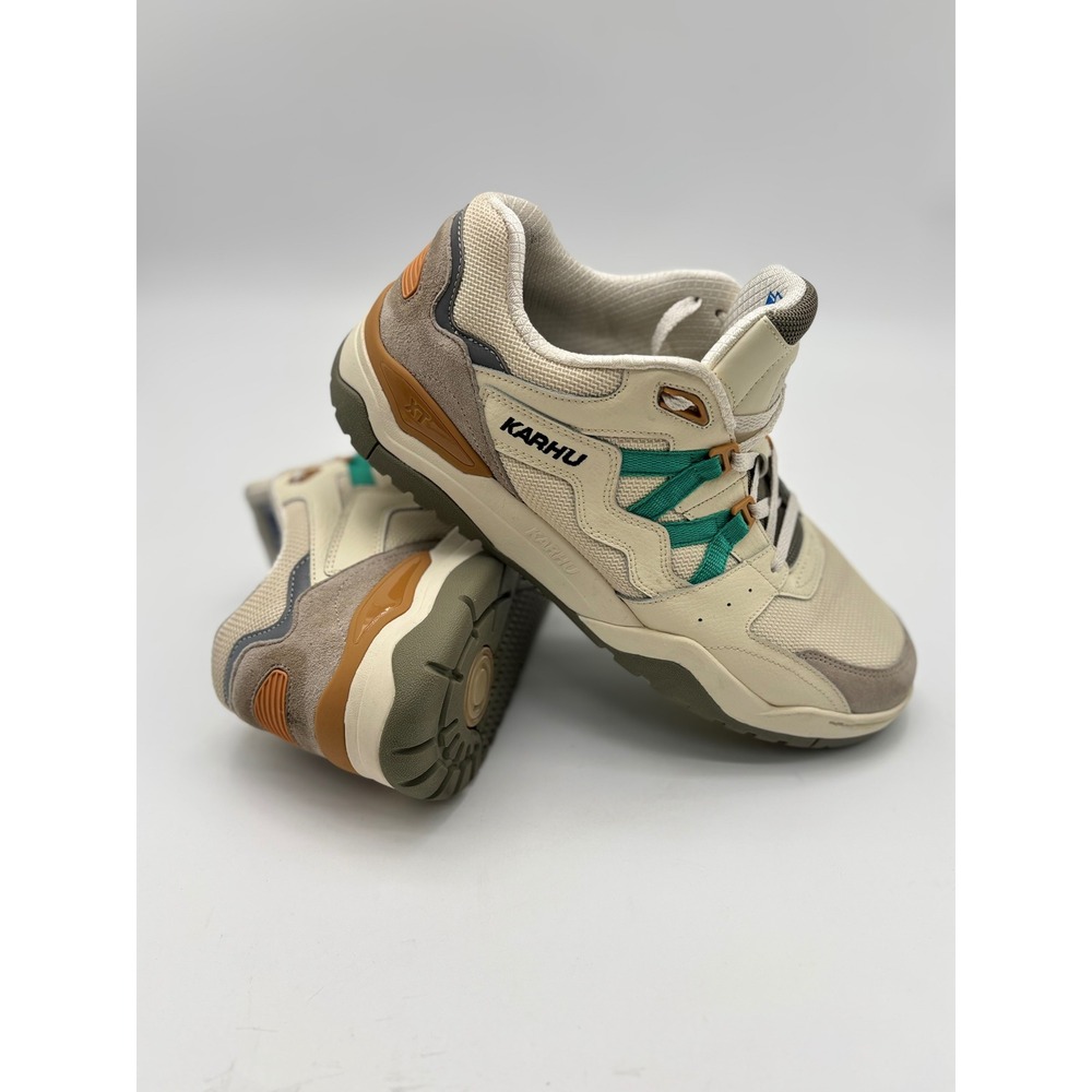 Karhu Fusion XT Fossil Green Moss Mens Sneakers F850010 Size 11.5 Low Top Shoes